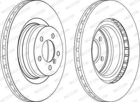 Ferodo DDF1435C-1-D - Kočioni disk www.molydon.hr