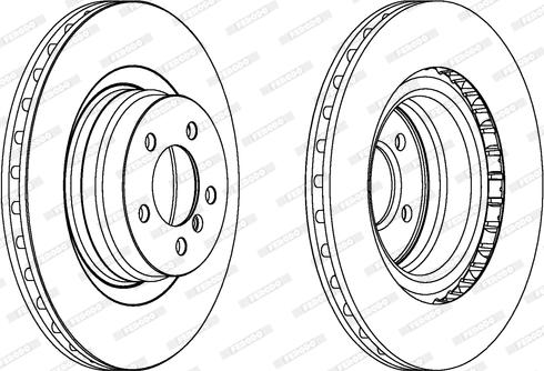 Ferodo DDF1435C-1 - Kočioni disk www.molydon.hr