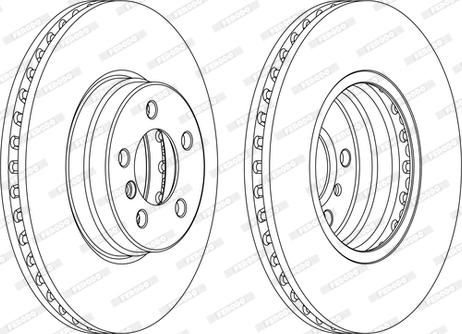 Ferodo DDF1436C-1-D - Kočioni disk www.molydon.hr