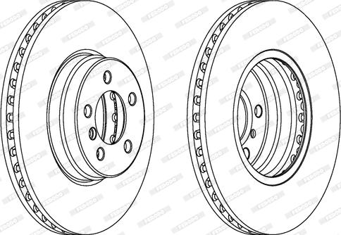 Ferodo DDF1436C-1 - Kočioni disk www.molydon.hr