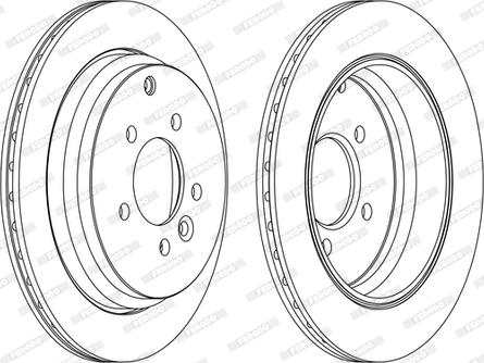 Ferodo DDF1431C-1-D - Kočioni disk www.molydon.hr