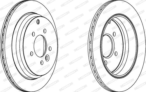 Ferodo DDF1431C - Kočioni disk www.molydon.hr