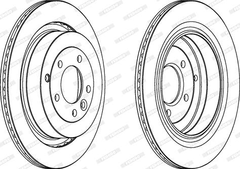 Ferodo DDF1433C-1 - Kočioni disk www.molydon.hr