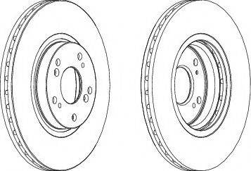 Ferodo DDF1424C-1 - Kočioni disk www.molydon.hr