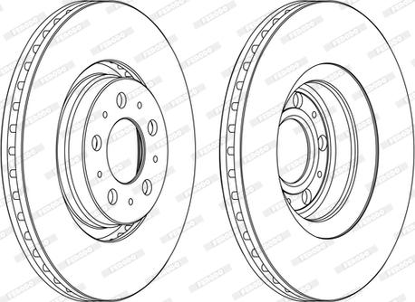 Ferodo DDF1426C-D - Kočioni disk www.molydon.hr