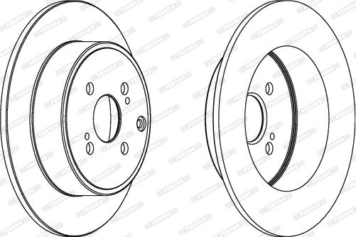 Ferodo DDF1421C - Kočioni disk www.molydon.hr