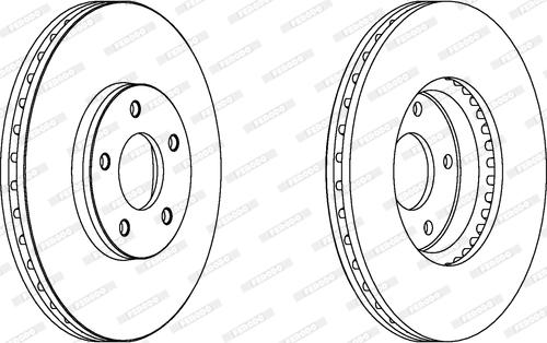 Ferodo DDF1478C-1 - Kočioni disk www.molydon.hr