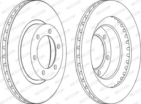 Ferodo DDF1594C-D - Kočioni disk www.molydon.hr