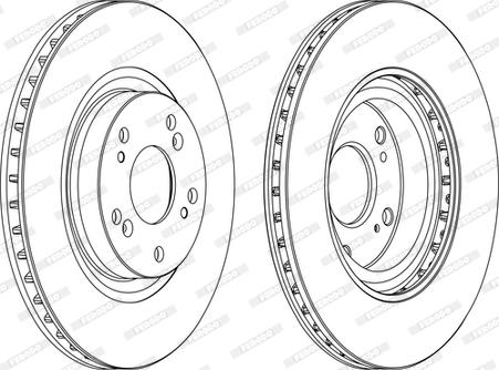 Ferodo DDF1596C - Kočioni disk www.molydon.hr