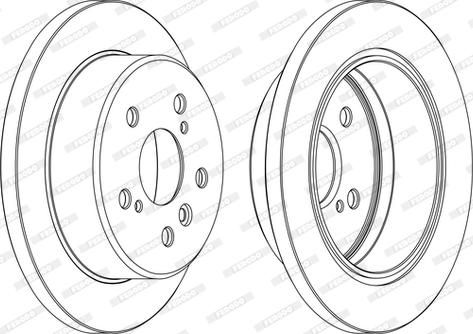 Ferodo DDF1598C - Kočioni disk www.molydon.hr