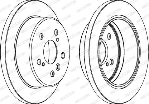 Ferodo DDF1598 - Kočioni disk www.molydon.hr