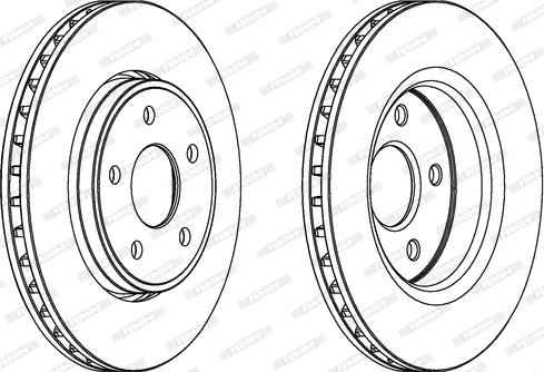 Ferodo DDF1593 - Kočioni disk www.molydon.hr