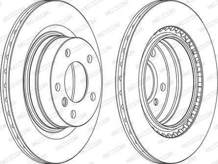 Ferodo DDF1549C-D - Kočioni disk www.molydon.hr