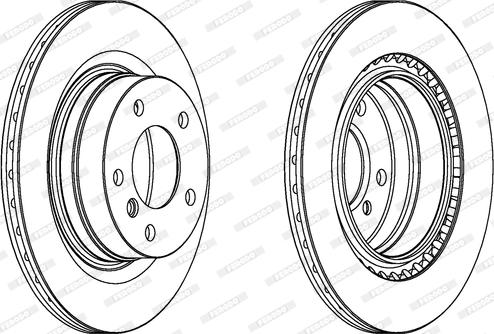 Ferodo DDF1549 - Kočioni disk www.molydon.hr