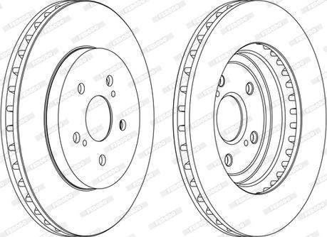 Ferodo DDF1544C-1-D - Kočioni disk www.molydon.hr