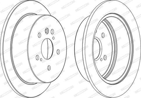 Ferodo DDF1545C-1-D - Kočioni disk www.molydon.hr