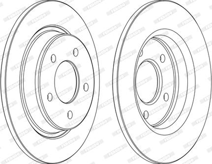 Ferodo DDF1546C - Kočioni disk www.molydon.hr