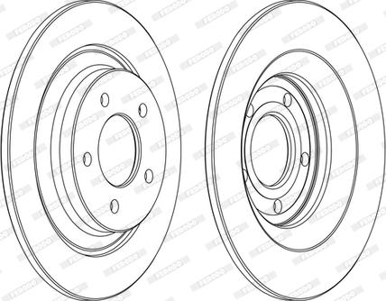 Ferodo DDF1547C - Kočioni disk www.molydon.hr