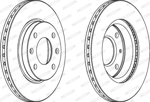 Ferodo DDF154 - Kočioni disk www.molydon.hr