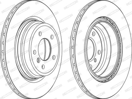 Ferodo DDF1550C-1-D - Kočioni disk www.molydon.hr