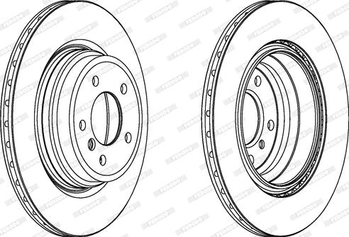 Ferodo DDF1550C-1 - Kočioni disk www.molydon.hr