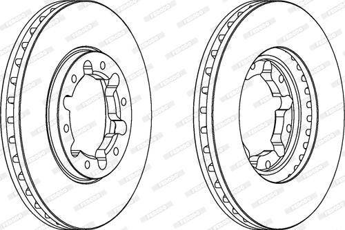 Ferodo DDF1552 - Kočioni disk www.molydon.hr