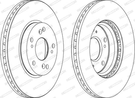 Ferodo DDF1557C - Kočioni disk www.molydon.hr