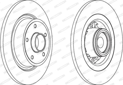 Ferodo DDF1569 - Kočioni disk www.molydon.hr