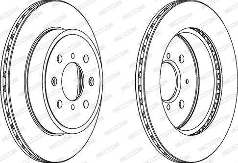 Ferodo DDF1509C - Kočioni disk www.molydon.hr