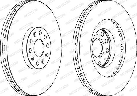 Ferodo DDF1504C-1 - Kočioni disk www.molydon.hr