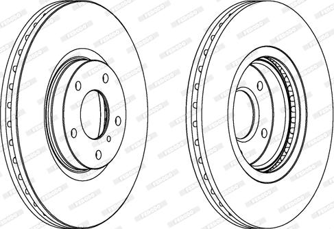 Ferodo DDF1505 - Kočioni disk www.molydon.hr