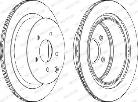 Ferodo DDF1506C-1-D - Kočioni disk www.molydon.hr