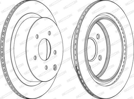 Ferodo DDF1506C - Kočioni disk www.molydon.hr