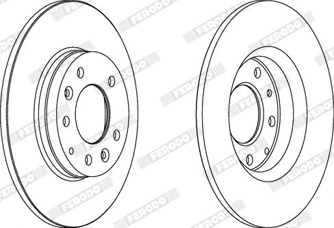 Ferodo DDF1500X - Kočioni disk www.molydon.hr