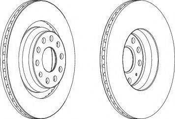 Ferodo DDF1503C-1 - Kočioni disk www.molydon.hr