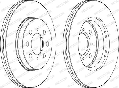 Ferodo DDF1510C - Kočioni disk www.molydon.hr