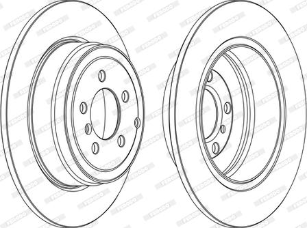 Ferodo DDF1518C-1-D - Kočioni disk www.molydon.hr