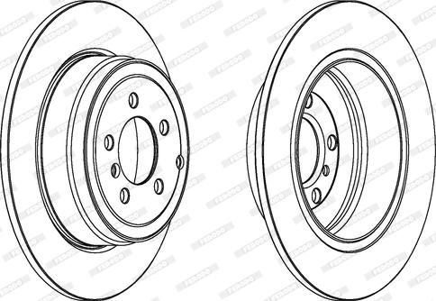 Ferodo DDF1518C-1 - Kočioni disk www.molydon.hr