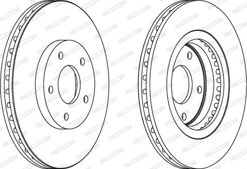 Ferodo DDF1589C - Kočioni disk www.molydon.hr