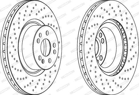 Ferodo DDF1586C-1 - Kočioni disk www.molydon.hr