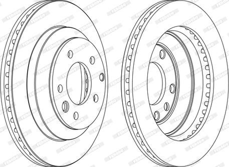 Ferodo DDF1580C-1-D - Kočioni disk www.molydon.hr