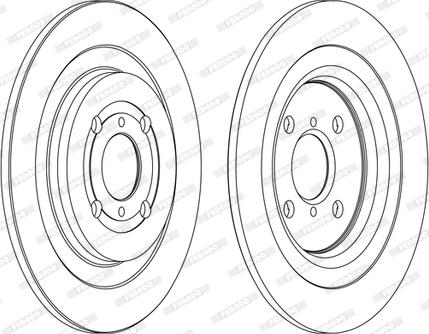 Ferodo DDF1588C - Kočioni disk www.molydon.hr