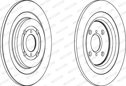 Ferodo DDF1588 - Kočioni disk www.molydon.hr