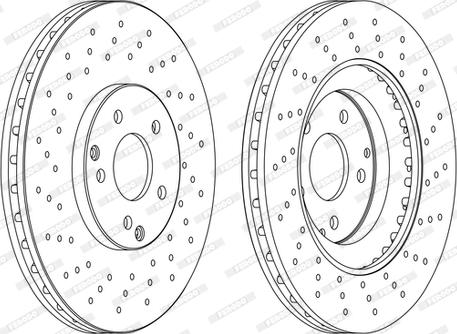 Ferodo DDF1582DC-1-D - Kočioni disk www.molydon.hr