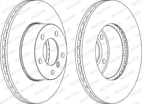 Ferodo DDF1536C-D - Kočioni disk www.molydon.hr