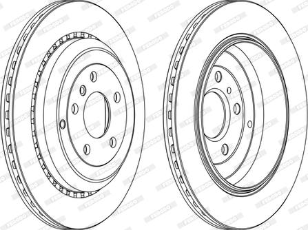 Ferodo DDF1531C-D - Kočioni disk www.molydon.hr