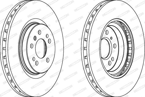 Ferodo DDF1533C-1 - Kočioni disk www.molydon.hr