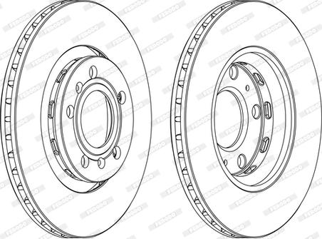 Ferodo DDF1526C-D - Kočioni disk www.molydon.hr