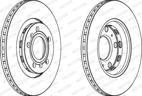 Ferodo DDF1526 - Kočioni disk www.molydon.hr