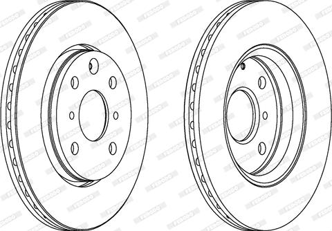 Ferodo DDF1527C - Kočioni disk www.molydon.hr